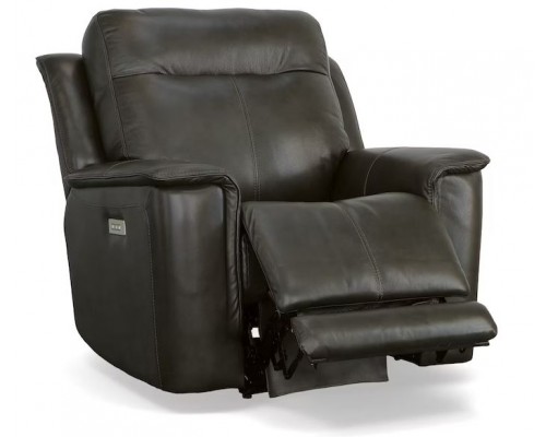 Miller Power Recliner with Power Headrest and Adjustable Lumbar Charcoal